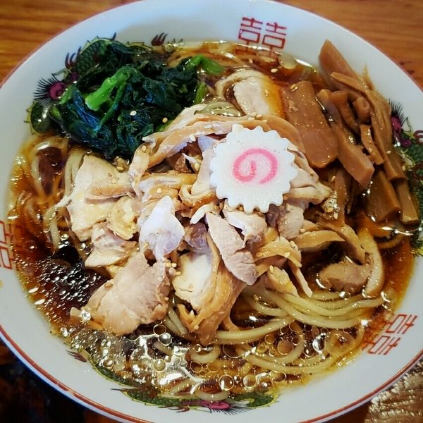 「【夏季限定】冷やし鶏中華そば ８３０円」@水戸中華そば むじゃき食堂の写真