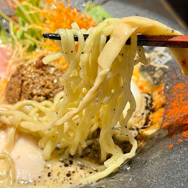 「鯛担麺 3辛」@恋し鯛の写真