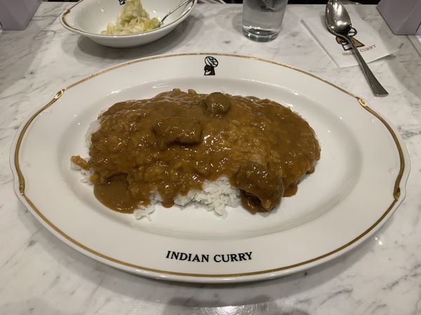 「インデアンカレー（ライス大盛り）」@インデアンカレー Otemachi One店の写真