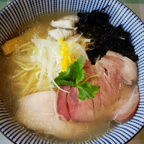 「本日の魚介そば「鱧」（並）９３０円」@旬菜麺屋 雅流の写真