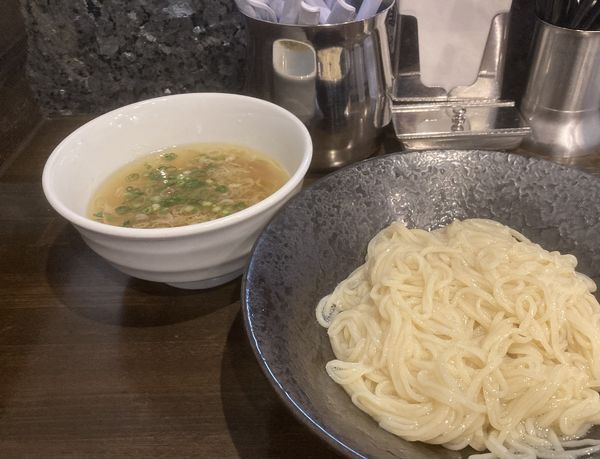 「しおつけ麺 1000円」@町田汁場 しおらーめん進化 町田駅前店の写真
