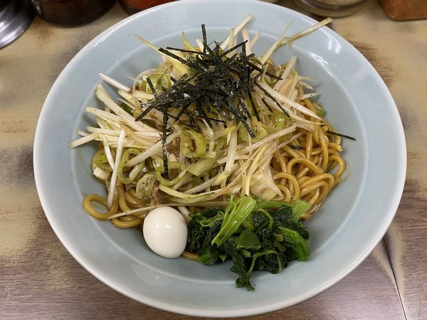 「油そば(中)¥900」@ラーメン壱六家 磯子本店の写真