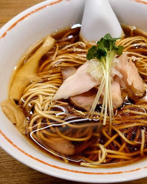 「軍鶏そば 1000円」@麺尊 RAGEの写真