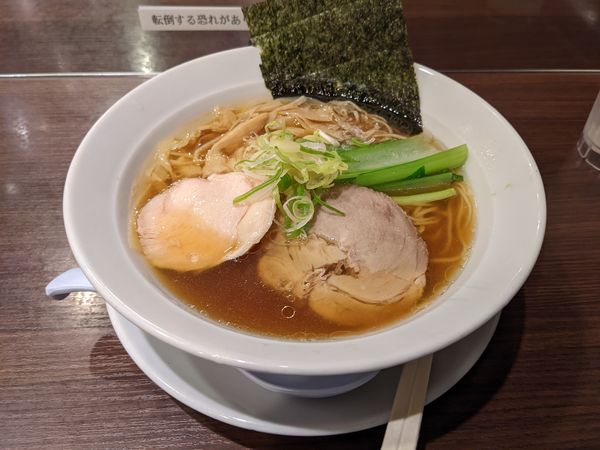 「醤油らーめん」@麺屋 空海 KOOKAI 品川店の写真