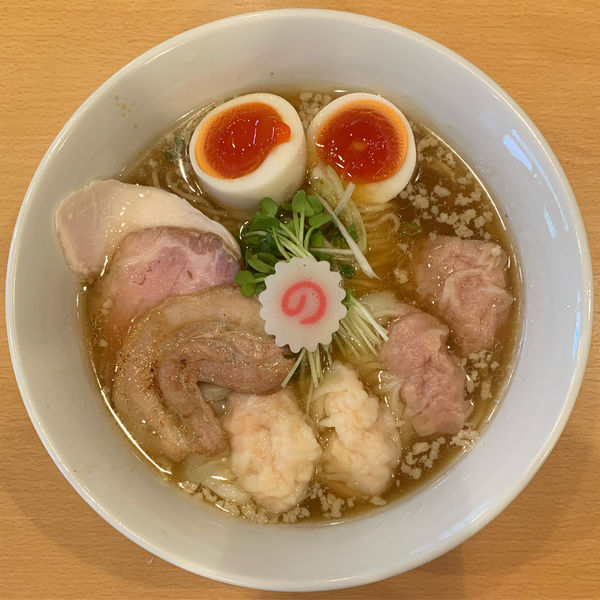 「特製ワンタンメン醤油」@麺屋 木ノ下の写真