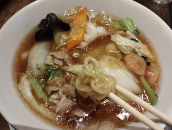 「広東麺(800)」@角鹿の写真