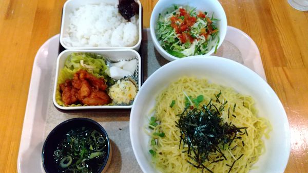 「ざる中華ランチ(¥660)」@竹の家 aiina店の写真