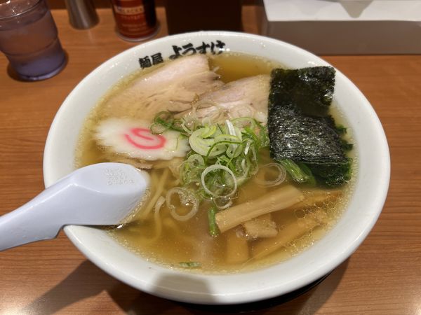 「醤油ラーメン」@麺屋 ようすけ 東京ラーメンストリート店の写真