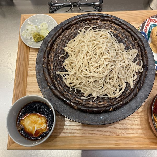 「冷たいお蕎麦ランチセット」@そば処 粉練ク人の写真