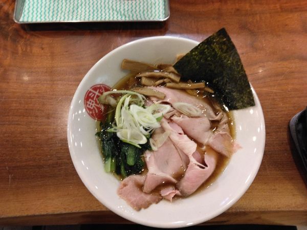 「昔ながらの中華そば」@天然魳煮干だしらーめん創房 魁花の写真