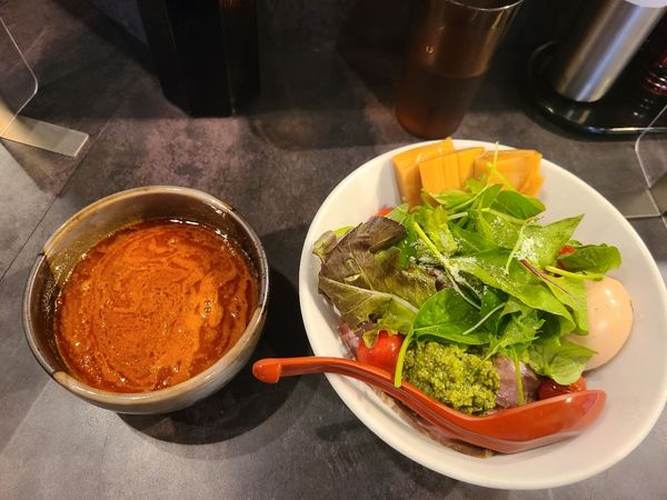 「特製エビトマトつけ麺」@つけ麺 GAKUの写真