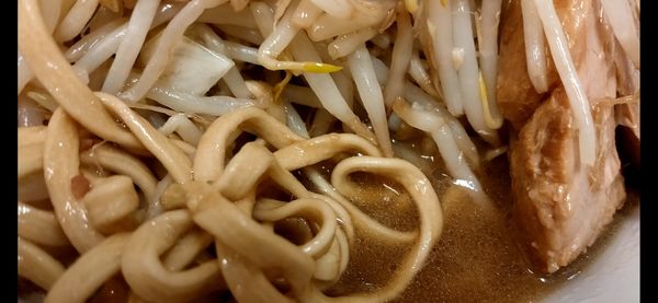 「ラーメン　野菜ニンニク」@自家製ラーメン 大者の写真