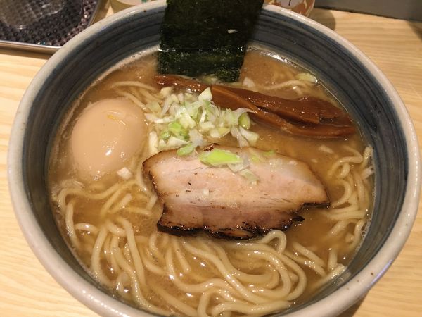 「味玉支那そば」@支那そば 分田上 仙台本店の写真