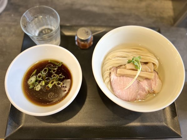 「鷄つけそば1050円」@らぁ麺 やまぐちの写真