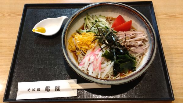「冷し中華」@そば処 亀屋の写真