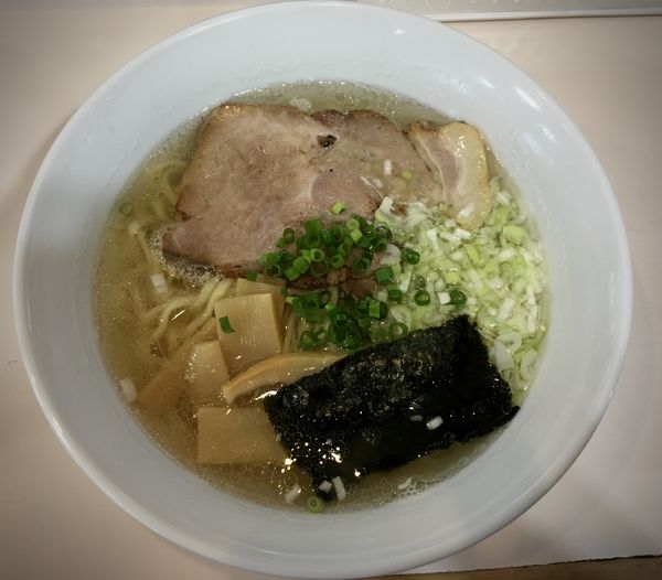 「豚塩ラーメン(700¥)」@麺処 大木の写真