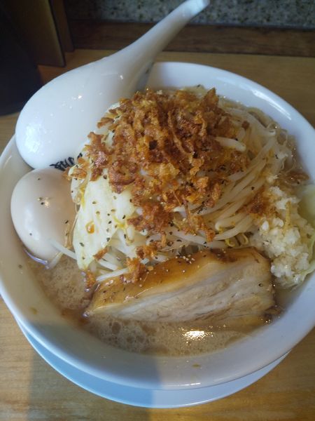 「味玉豚野菜らーめん」@アヒル家の写真