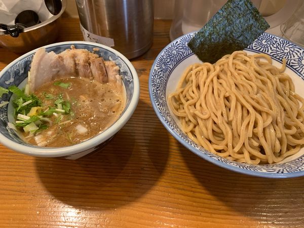 「肉入り濃厚つけ麺」@道玄坂マンモスの写真