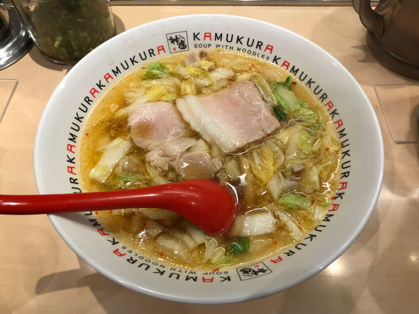 「おいしいラーメン　710円」@どうとんぼり神座 心斎橋店の写真
