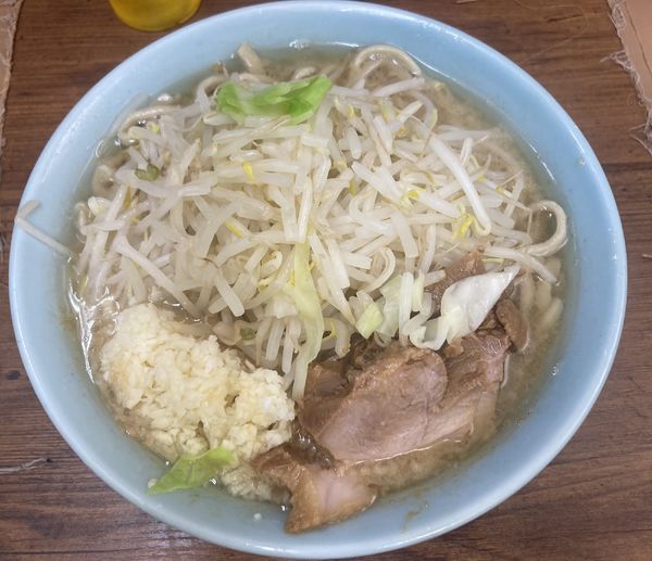 「ラーメンカタメ」@ラーメン二郎 池袋東口店の写真