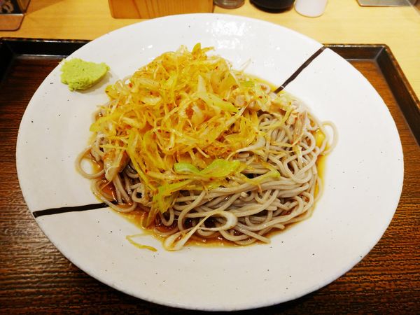 「ぴり辛ねぎそば（490円）」@しぶそば 大井町店の写真