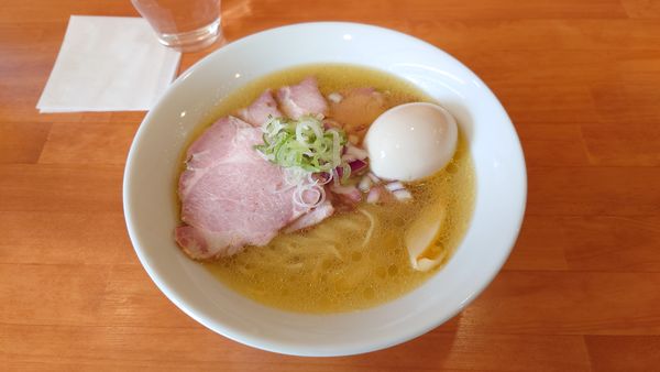 「しおらーめん 730円 + Aトッピング 300円」@らーめん コッコの写真