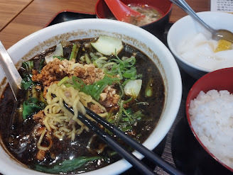 「黒タンタンメン(880)」@中国大陸料理 水仙閣 東戸塚店の写真