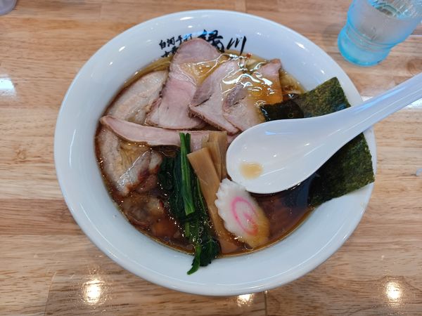 「焼豚麺」@白河手打中華そば 緑川 とら食堂那須塩原分店の写真