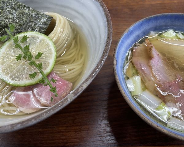 「昆布水つけ麺塩」@YOKOKURA STOREHOUSEの写真