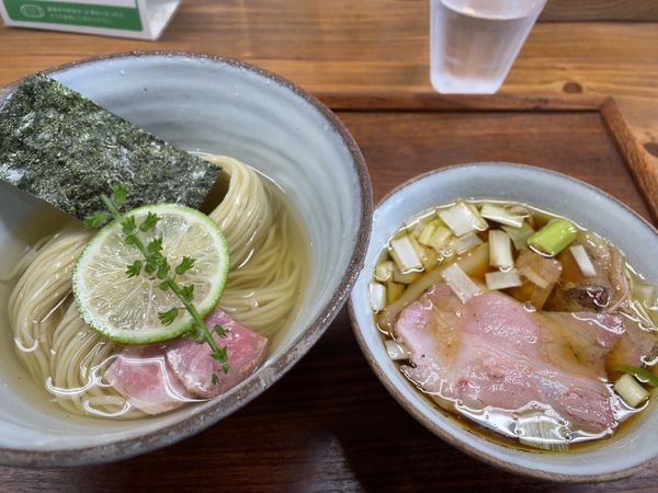 「昆布水つけ麺醤油」@YOKOKURA STOREHOUSEの写真