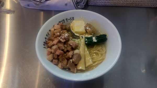 「潮まぜそば」@Tokyo Bay Fisherman's noodleの写真