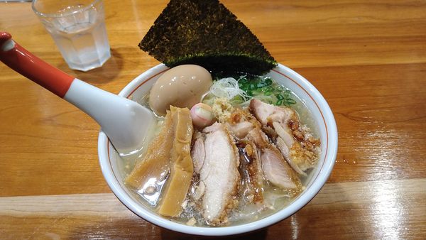 「ジンジャーヘッドバット 塩 (味玉)¥1000-」@ジンジャーヘッドバッドの写真