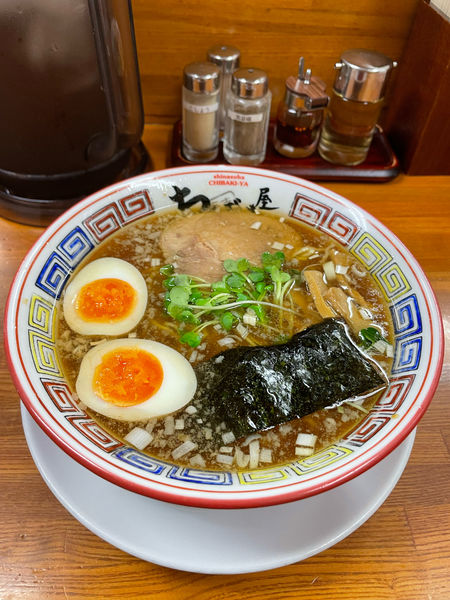 「『支那そば醤油＋煮卵』　950円」@ちばき屋 葛西店の写真