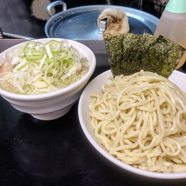 「特製紅塩つけ麺､中盛り､鬼ごってり」@中華そば 彩の写真