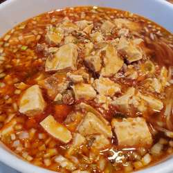 麻婆湯麵(麻婆豆腐そば)1200円