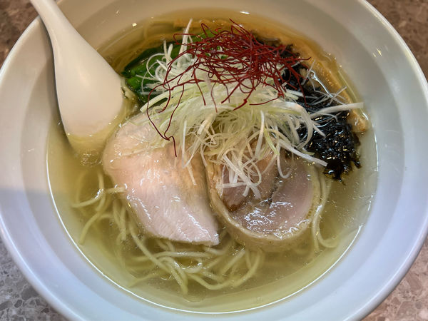 「鶏出汁らぁ麺　塩」@桜台らぁ麺 美志満の写真