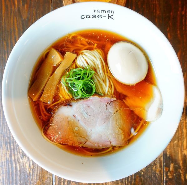 「味玉らぁめん(醤油)＋クラフトビール②」@ramen case-Kの写真