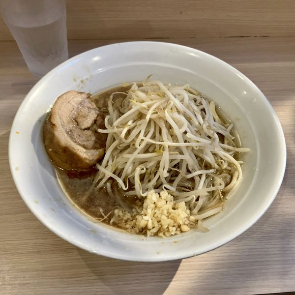 「ラーメン（200g ヤサイニンニク）￥850」@麺屋 味方の写真