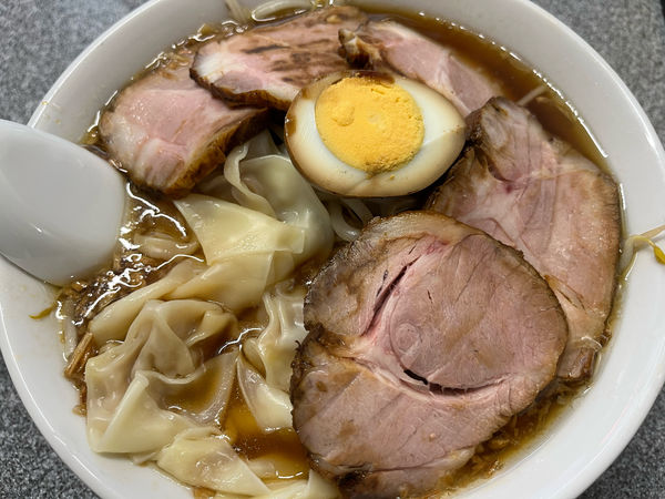 「チャーシューワンタン麺」@中華麺店 喜楽の写真