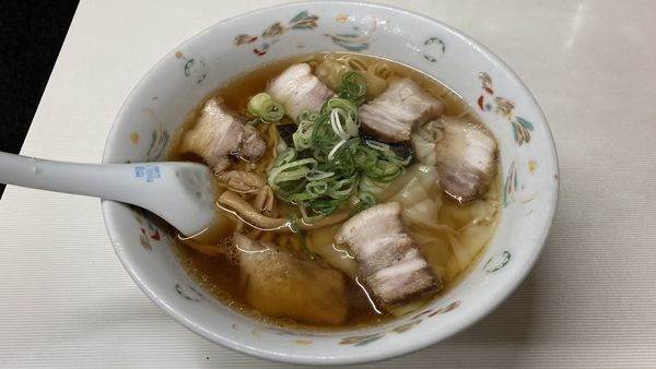 「チャーシウワンタンメン」@ラーメン あづま家の写真