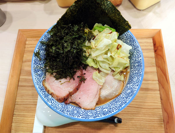 「限定 宮元家流ラーメン(塩)」@煮干しつけ麺 宮元の写真