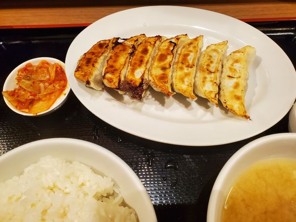 「餃子定食」@横浜家系ラーメン 石川家の写真