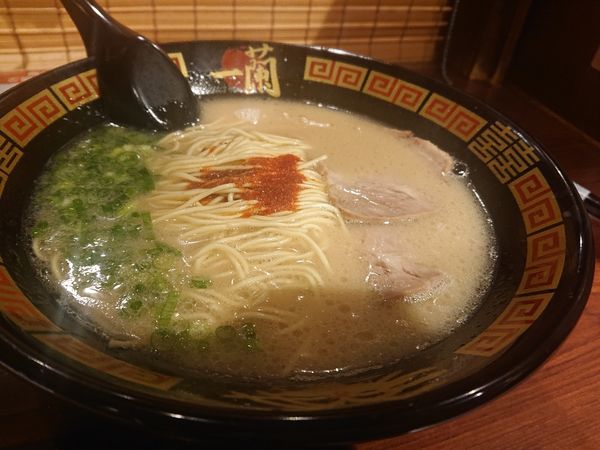 「ラーメン（９８０円）」@一蘭 池袋店の写真