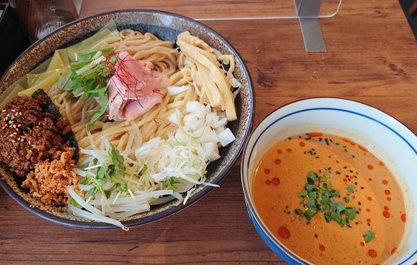 「冷し坦々坦々麺　中盛　1160円」@麺通 幹づ記の写真