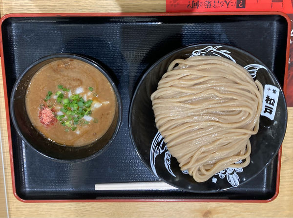 「濃厚甘海老つけ麺　中盛り」@松戸富田麺桜の写真