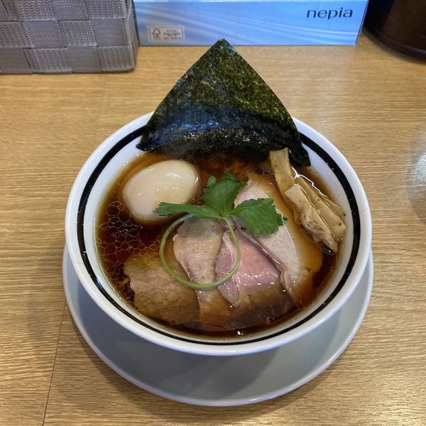 「親希らーめん【醤油】」@ラーメン親希の写真