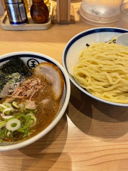 「濃厚魚介つけ麺」@中華そば つけめん 玉 新宿店の写真