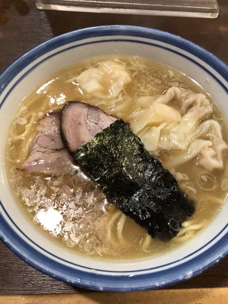 「ミックスわんたんめん(塩)1030円」@麺屋 はやしまるの写真