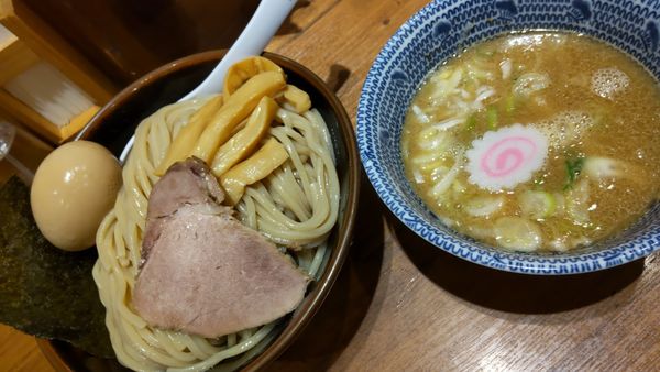 「味玉つけ麺 並」@舎鈴 ビーンズ武蔵浦和店の写真