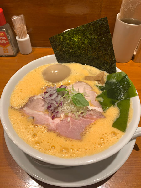 「納豆ラーメン」@拉麺 伍年食堂の写真
